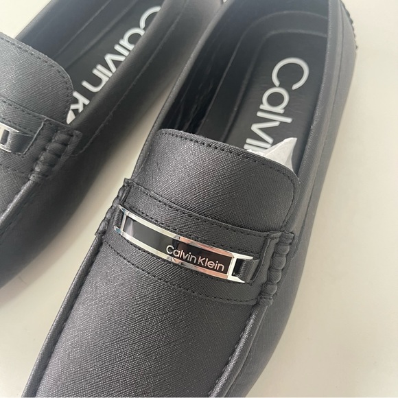 Calvin Klein Mens Merve Logo Metal Bit Driver In Black Weave New In Box -Reemoly main image 13